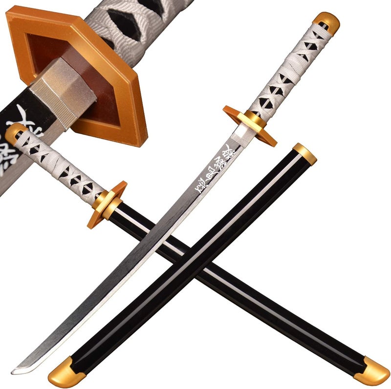 SV Anime Demon Slayer Sword Katana 31 Inch Decorative Collectible Gift Cosplay Sword，Various Styles Available - Image 1